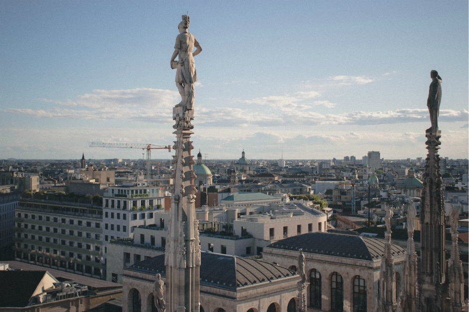  - Vista sullo skyline milanese