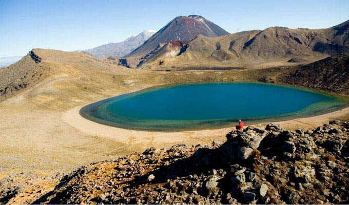 Blue Lakes of Tongariro National Park © Tourism New Zealand - New Zealand