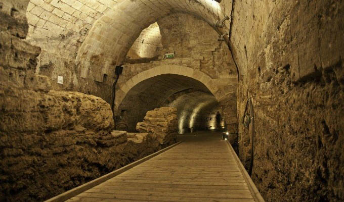 Akko, The Templars Tunnel - Israel