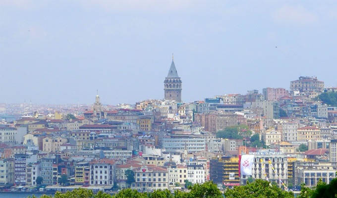 Istanbul, City View with Galata - Turkey