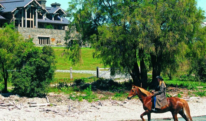 Blanket Bay Lodge, Horse Riding - New Zealand