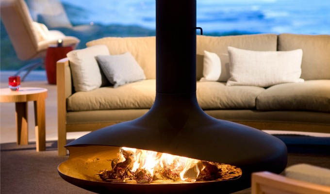 Southern Ocean Lodge, Great Room Fireplace © Luxury Lodges of Australia - Australia