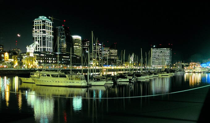 Buenos Aires - Puerto Madero Quarter by night - Argentina