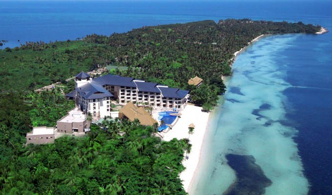 Bohol, Panglao Island, The Bellevue Hotel, Aerial View - Philippines