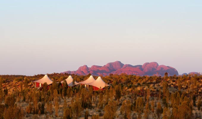 Longitude 131°, Luxury Tents Exterior © Luxury Lodges of Australia - Australia