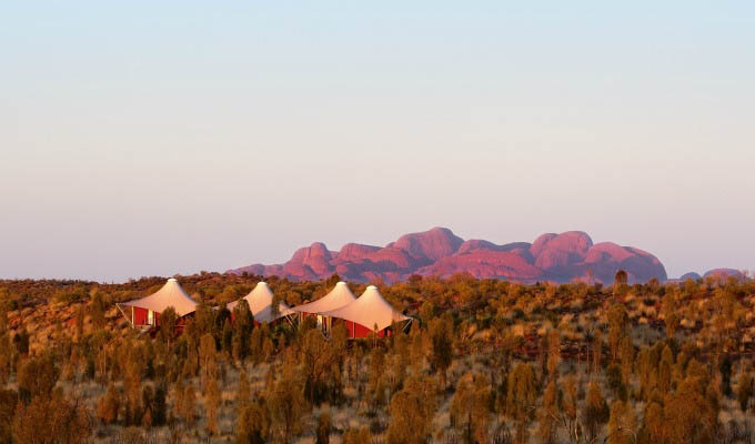 Longitude 131°, Luxury Tents Exterior © Luxury Lodges of Australia - Australia