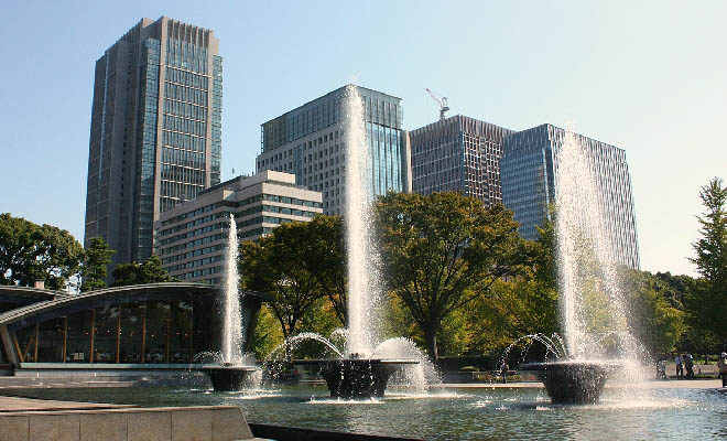 Tokyo - View of the Ginza district  - Japan