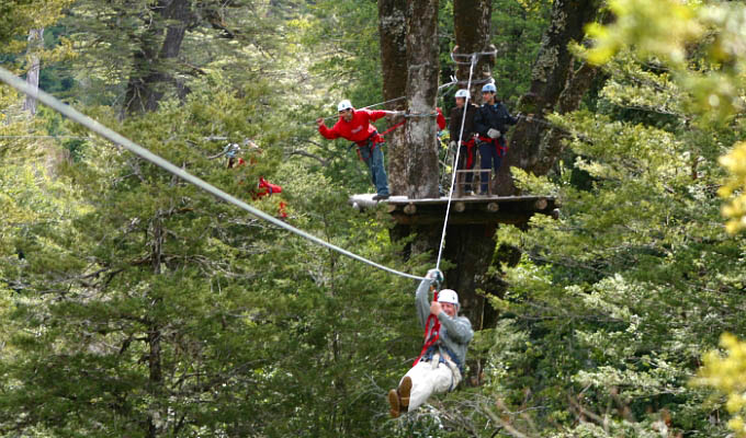 Huilo Huilo, Canopy Tour - Chile