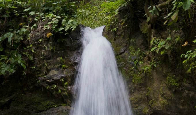 Waterfall Inside The Lapa Rios Private Reserve - Costa Rica