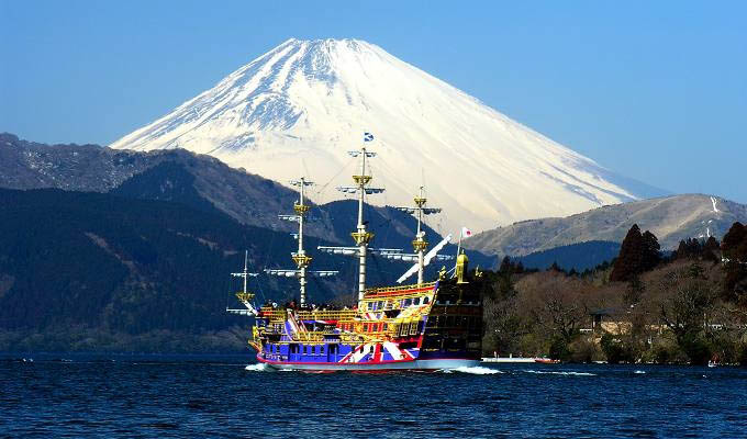 Hakone, Lake Ashi and Mount Fuji - Japan