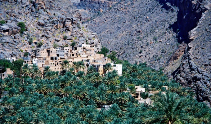 Mishef village, Jebel Shams - Oman
