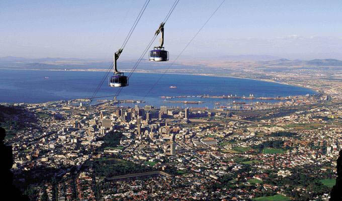 Cape Town, Aerial View - South Africa