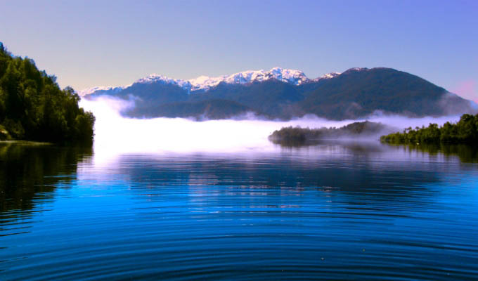 View from the rooms - Puyuhuapi Lodge & Spa