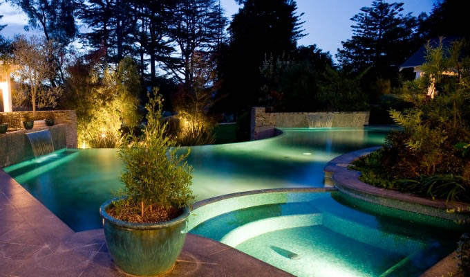 Glen Aros Country Estate, Pool Area - New Zealand