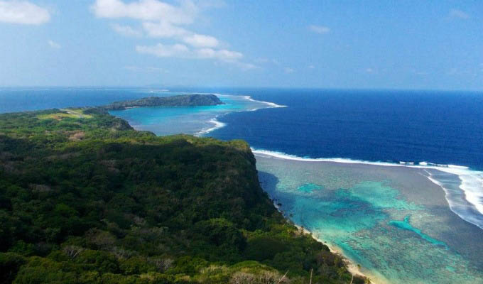 Wakaya Island, Aerial View - Fiji