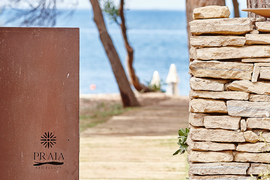  - Ingresso della spiaggia privata