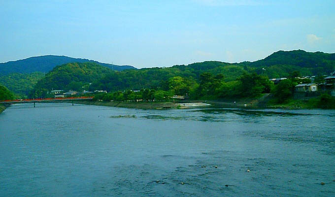 Kyoto - View of the Uji River - Japan