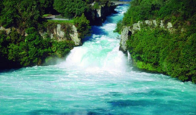The Mighty Huka Falls - New Zealand