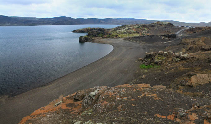 Kleifarvatn Lake - Courtesy of Iceland Travel - Iceland