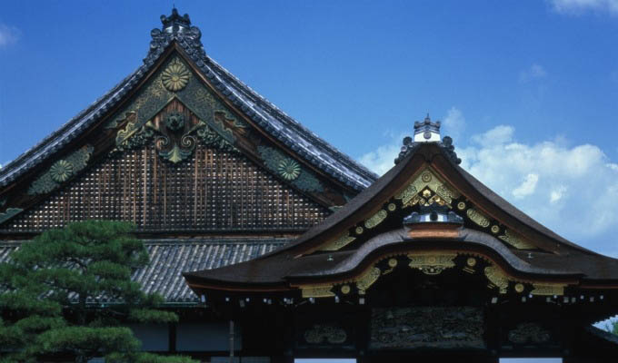 Kyoto, Nijo Castle Facade - Japan