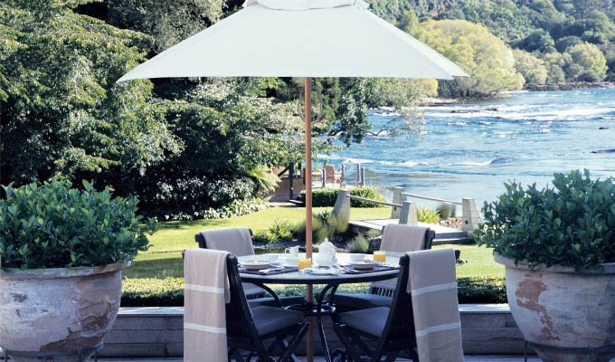 Huka Lodge, Breakfast Set Up - New Zealand