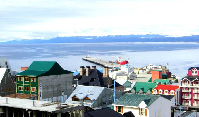 View from Ushuaia - Argentina