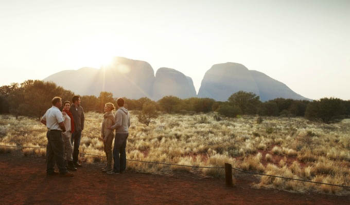 Kata Tjuta at Sunrise © Luxury Lodges of Australia - Australia