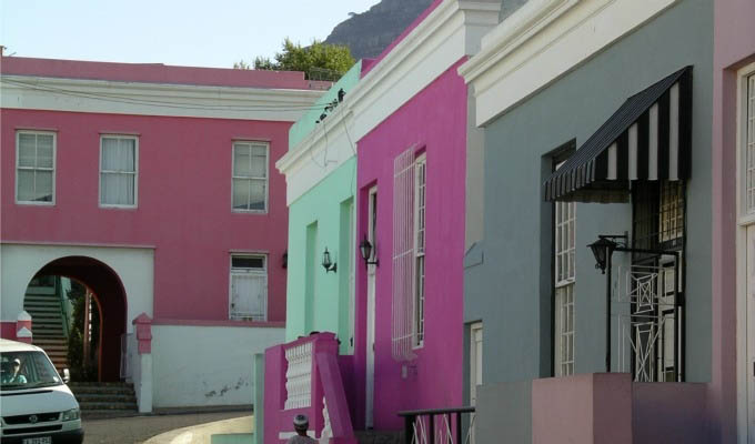 Cape Town, Bo Kaap Houses - South Africa