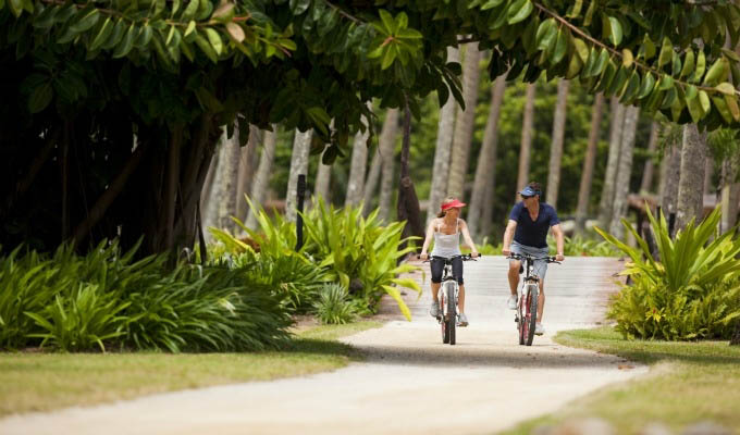 Laucala Island Resort, Cycling - Fiji
