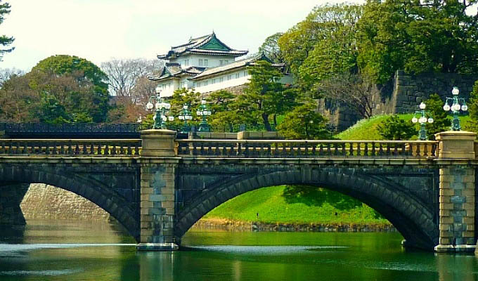 Tokyo - View of the Imperial Palace - Japan