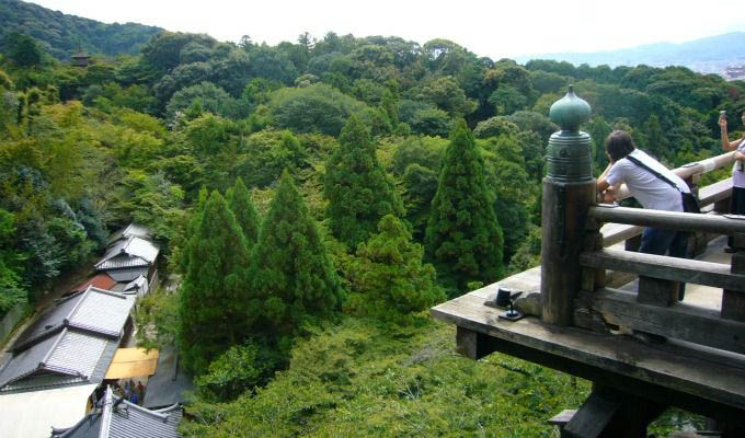 Kyoto, View from The Kiyomizu-dera Temple - Japan