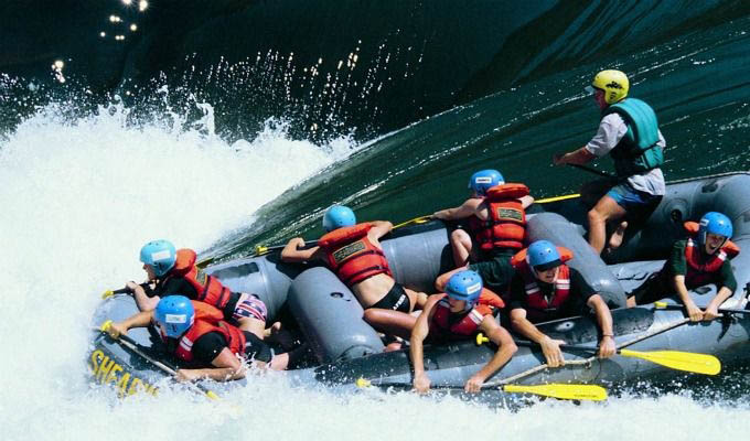 Rafting on The Zambezi River - Zimbabwe