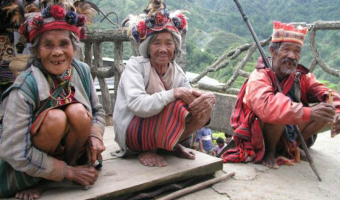 Banga-An. Local Ifugao People - Philippines