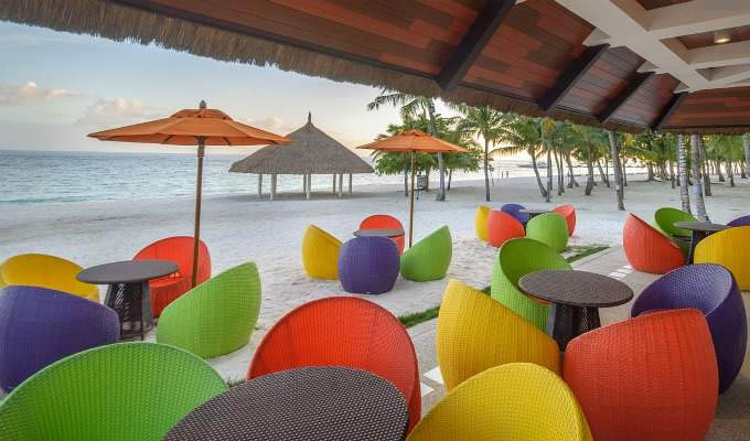 Bohol, Panglao Island, South Palms Resort, Coast Pool Bar - Philippines