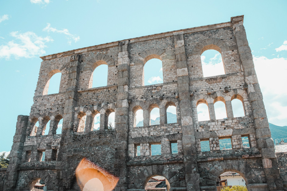  - Aosta, Teatro Romano