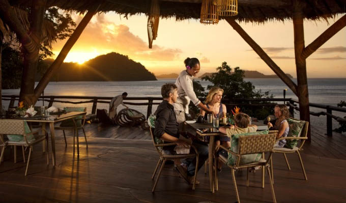 Laucala Island Resort, Seagrass Restaurant - Fiji