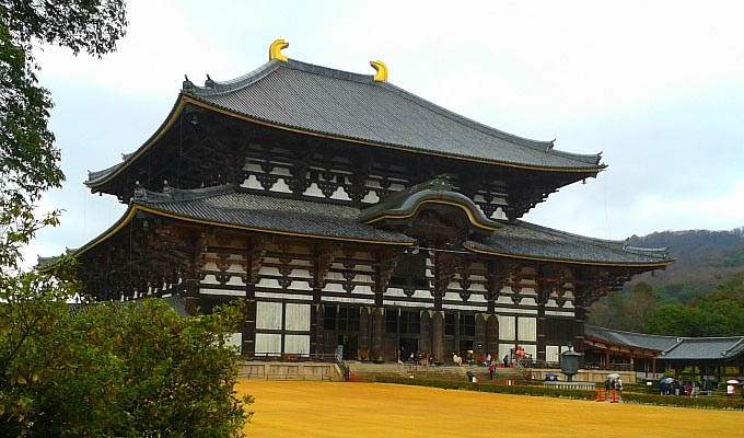 Nara - View of The Todaiji Temple - Japan