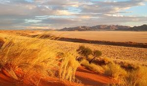 Sorvolando i deserti della Namibia