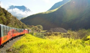 In treno sulle Ande