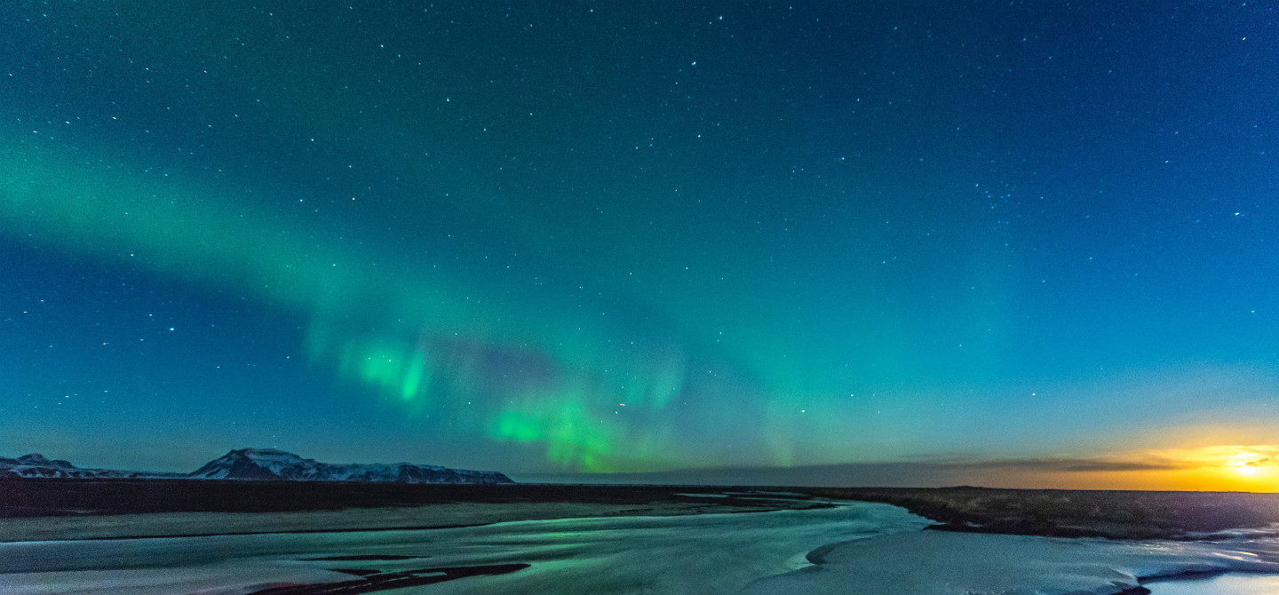 Aurora Boreale fra Islanda e Groenlandia